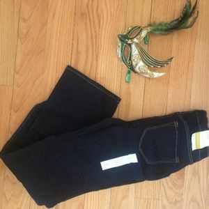 Jeans, Jean Skirt, and Shoes